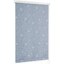 Рулонная штора Delfa Сантайм Металлик Камелия СРШ-01М 72204 (115x170, голубой)
