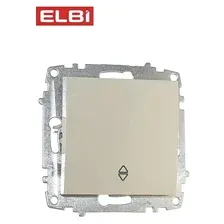 Выключатель El-Bi Zena-Vega 609-010300-209 (кремовый)