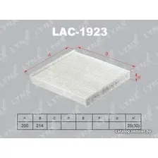 Салонный фильтр LynxAuto LAC1923