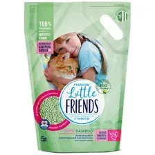 Наполнитель для туалета Little Friends Tofu Bamboo 5 л