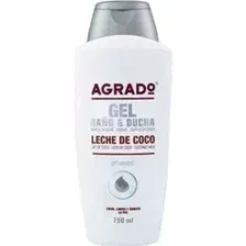 Agrado Гель для душа Bath & Shower Gel Coconut Milk 750 мл