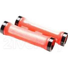 Грипсы для велосипеда Hualong L-130 / HL- G309 (красный/черный)