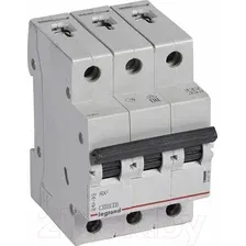 Выключатель автоматический Legrand RX3 3P C 20A 4.5кА 3M / 419709