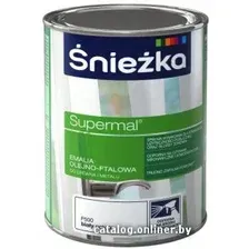 Эмаль Sniezka Supermal Масляно-фталевая 0.4 л (RAL9003 белый глянец)