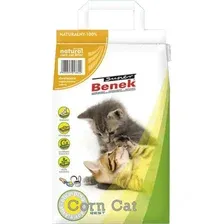 Наполнитель для туалета Super Benek Corn Cat (35л/22кг)