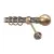 Карниз для штор Lm Decor Тифани 037 1р витой 25мм (антик, 3.6м)