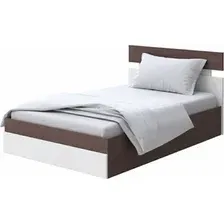 Кровать PROxSON Milton с ПМ 90x200 (ясень шимо темный/белый)