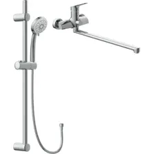 Душевой гарнитур  Cersanit Flavis 64093 + Vibe 63067