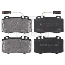 Тормозные колодки дисковые передняя ось A.B.S. 37149