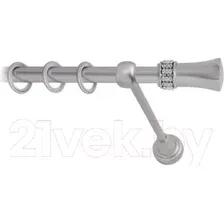 Карниз для штор Lm Decor Севилла 120 1р гладкий (сатин, 3.2м)