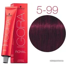 Крем-краска для волос Schwarzkopf Professional Igora Royal Permanent Color Creme 5-99 60 мл