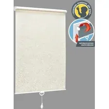 Рулонная штора Delfa Сантайм Жаккард Венеция СРШП-05В 29501 (48x170, белый)