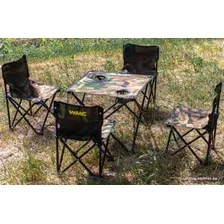 Кемпинговый стол со стульями WMC Tools WMC-SP-118C