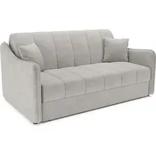 Диван Mebel-Ars аккордеон Давос ППУ 140x200 см / M2-109-45 (Cabrio 02 бежевый)