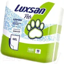 Одноразовая пеленка для животных Luxsan Pets Premium Gel 60x90 (10шт)