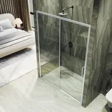 Душевая дверь MaybahGlass 195x170 MGD-1983-5 (прозрачное стекло/хром матовый)