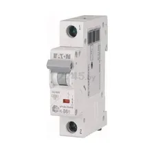 Автоматический выключатель EATON HL 1P 6A B 4,5кА (194718)