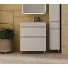 Symbolite Тумба под умывальник Атлантика 70 Люкс Plus + Атлантика 70 (белый)