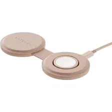 Беспроводное зарядное Satechi OntheGo 2-in-1 Charger ST-QTG21R (розовый)