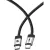 Кабель Atomic 30.398 USB Type-C - USB Type-C (1.2 м, черный)