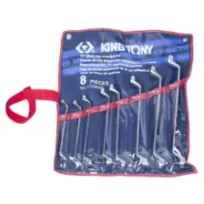 НАБОР НАКИДНЫХ КЛЮЧЕЙ, 6-23 ММ, 8 ПРЕДМЕТОВ 1708MR KING TONY