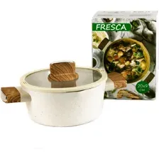 Кастрюля Fresca Ceramic latte, BS11435, 2 л