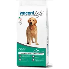 Vincent Life Beef (Говядина и Рис) 15 кг