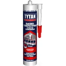 Герметик силиконовый Tytan Professional Высокотемпературный 74638 (280мл, черный)