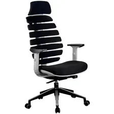 офисное компьютерное кресло Riva Chair Shark, черный