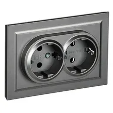 Розетка IEK Brite BR-R21-16-K46-F