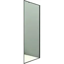 Душевая стенка Veconi 80x195 KP07B-80-01-C4 (стекло прозрачное/черный)