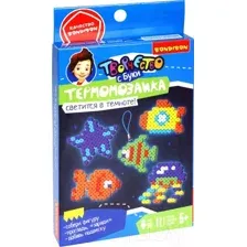 Развивающая игра Bondibon Термомозаика неоновая. Светится в темноте / ВВ5469