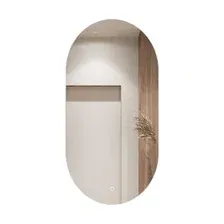 Зеркало овальное с подсветкой, 50х100 см LED OVAL Emze