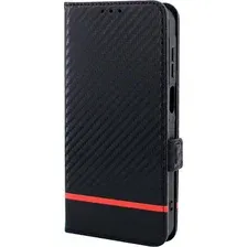 Чехол-книжка Case Book для Galaxy A25 с магнитной застежкой (черный карбон)