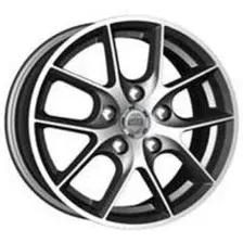 Литые диски Alcasta M63 15x6" 4x100мм DIA 60.1мм ET 40мм BKF