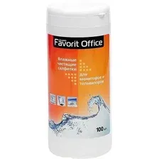Влажные салфетки Favorit Office F130002 (100 шт)
