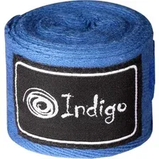 Бинт боксерский Indigo 1115 (4 м, синий)