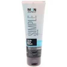 Гель для лица MEN ASPECT SIMPLE Hydro Master, 75 мл