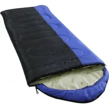 Спальный мешок BalMAX Аляска Camping Plus Series до -10C R правый (синий/черный)