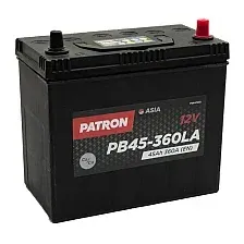 Автомобильный аккумулятор Patron Asia PB45-360LA (45 А·ч)
