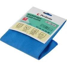 Салфетка бытовая PERFECTO LINEA Микрофибра Solid Для стекол и зеркал (45-300111)
