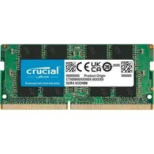 Оперативная память Crucial Basics 8ГБ DDR4 SODIMM 3200МГц CB8GS3200