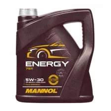 Масло моторное синтетическое Mannol Energy 5W-30 API SN/CH-4 A3/B4 4л