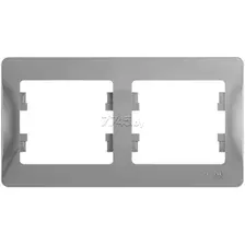 Рамка Schneider Electric Glossa GSL000302 (алюминий)