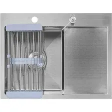 Мойка из нержавейки SANITECO 6550-L (7923906)