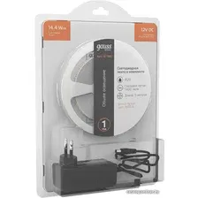 Готовый комплект светодиодной ленты Gauss LED 2835/120 12V 14,4W/m 1400lm/m 3000K 8mm IP20 5m 1/50 BT085