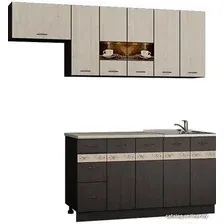 Готовая кухня Senira Вяселка 2/1 1.5м + шкаф настенный В-083