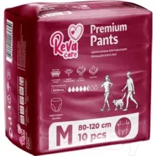 Трусы впитывающие для взрослых Reva Care M 80-120см (10шт)