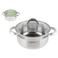 Кастрюля из нержавеющей стали, 2,6 л., 20x10 см., STARCOOK, PERFECTO LINEA