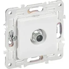 Розетка телевизионная IEK Skandy SK-A10-O-K01
